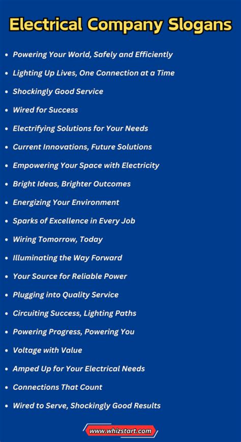 electronics slogans|electrical slogans advertising.